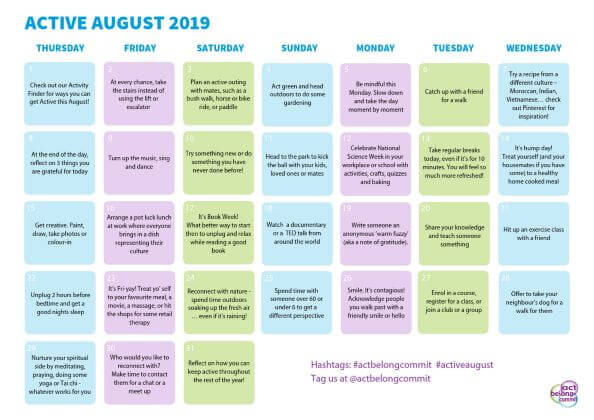 Active August 2019