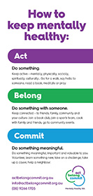 Act Belong Commit flyer thumbnail in English